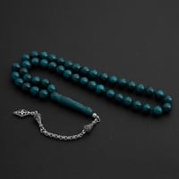 سبحة بكلايت عُثماني - تركواز رخامي