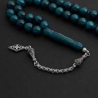 سبحة بكلايت عُثماني - تركواز رخامي