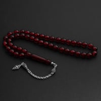 سبحة بكلايت عُثماني - احمر زجاجي