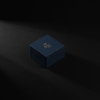 خاتم بتصميم عثماني زركُون دائري فضة عيار 925 - سلف...