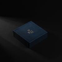 سبحة بكلايت بيضاوي طربزونة فضة عيار 999 - ازرق مخل...