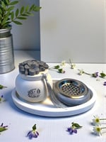 اطقم استقبال وضيافه كونكريت 3 قطع بثيم ( رمضان ، ا...