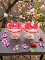 شمعة الجلو العطريه ( فراوله ) ( السعر للحبه )