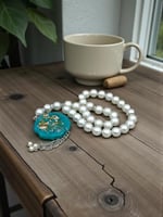 مسبحه لؤلؤ مع الاسم