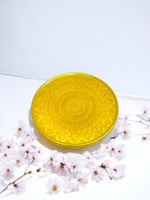 كوستر قهوه مزخرف (الالوان حسب الطلب )