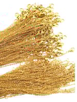 سلاسل من الفولاذ مقاومه للصدا ( السعر للحبه )