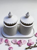 طقم ضيافه واستقبال كونكريت 3 قطع