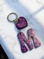 ميداليات الحروف حجم كبير ( غليتر)