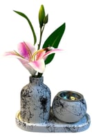 طقم استقبال وضيافه كونكريت ٣ قطع