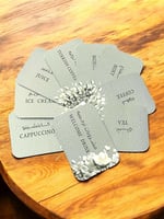 كروت ضيافه و مشروبات ترحيبه ( السعر للحبه )