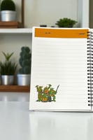 دفتر سلاحف النينجا ( ١٠٠ ورقه ) طباعه كامله من الص...