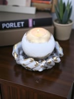 حامل شمعه تحفه فنيه (بدون شمعه )