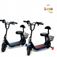 سكوتر كهربائي ميني 36 فولت، سلة خلفية، عجلتين ساند...