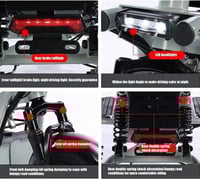 سكوتر كهربائي ثلاث مقاعد لكبار السن والبالغين – ثل...