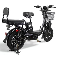 دراجة كهربائية للكبار ركبين كفر مقاس16 إنش 60V مع...