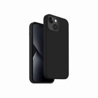 كفر حماية ايفون 14 بلس جلد اسود يدعم ماق سيف من يو...