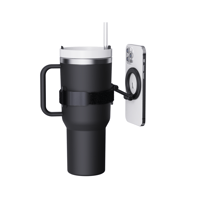 دريب حزام حامل للجوال مغناطيسي - أسود