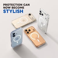 كفر حماية ايفون 17 ماج سيف ArmorPro D30 - شفاف