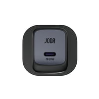 شاحن جداري JODA Mobi بقوة 20 واط أسود - منفذ تايب...