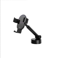 قاعدة تثبيت على الديكور مع قاعدة شفط بيسوس - أسود