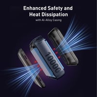 بطارية JODA Metix المتنقلة بسعة 10000 وقوة 22.5 وا...