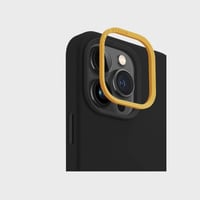 كفر حماية ايفون 14 بلس جلد اسود يدعم ماق سيف من يو...