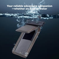 حقيبة حماية جوال ضد الماء مزدوج الجيوب دريب - أسود