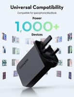 شاح نجدراي حائط بايونير من راف باور 65 وات، أسود