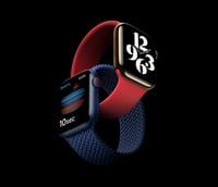 ساعة ابل الجيل السادس Apple Watch Series 6 مستخدمة...