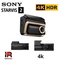 داش كام Z90 Master ثلاثية القناة، أمامي، خلفي، داخ...