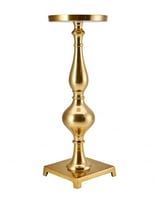 حامل شمعة ذهبي Enalor - حجم كبير