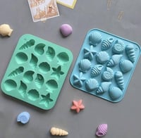 قالب سيليكون - أصداف