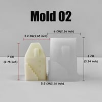 قالب سيلكون - منزل صغير