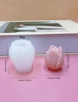 قالب سيليكون - وردة التوليب