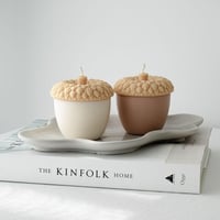 قالب سيليكون - شمعة البلوط