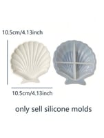 قالب سيلكون - صحن صدفة