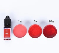 لون سائل 10 مل - احمر