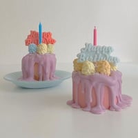 قالب سيلكون - عبارة Happy birthday