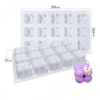 قالب سيلكون - الميني ببلز - 15 قالب