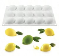 قالب سيلكون - شكل ليمون