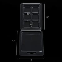 علبة بلاستيكية للفواحات - عدد 50 علبة