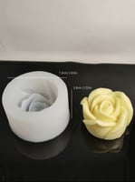 قالب سيلكون - وردة الجوري