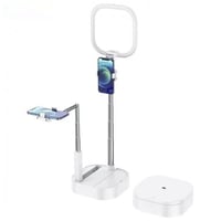 ستاند حامل جوالين بأضاءة مربعة الاصدار الثاني