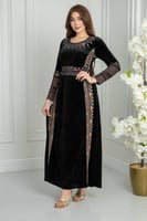 فستان تراثي ريفا خطين