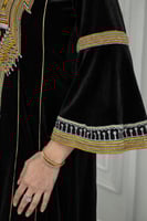 جلابيه مخمل تراثي قمه الابداع كم فرنسي