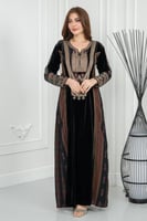 جلابيه مخمل تراثي ريم مشجر