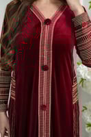 جلابيه مخمل تراثيه الابداع زرار