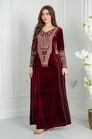 جلابيه مخمل تراثي ريتا