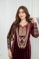 جلابيه مخمل تراثي ريم