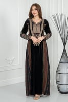 جلابيه مخمل تراثي ريم مشجر